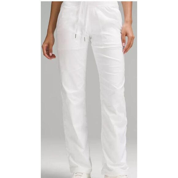 Lululemon White Dance Studio Pants, Size 6 - Picture 1 of 8
